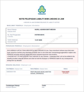 SOCSO Lindung 24 Jam: How to Opt Out (2026 Guide)